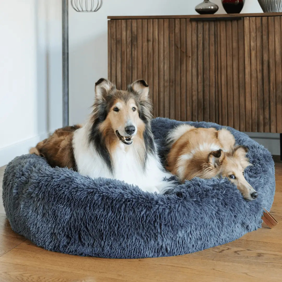 MrFluffyFriend™ – Verdens #1 Beroligende Donut Hundeseng