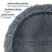 Indlæs billede til gallerivisning MrFluffyFriend® – den beroligende anti-stress donut hundekurv