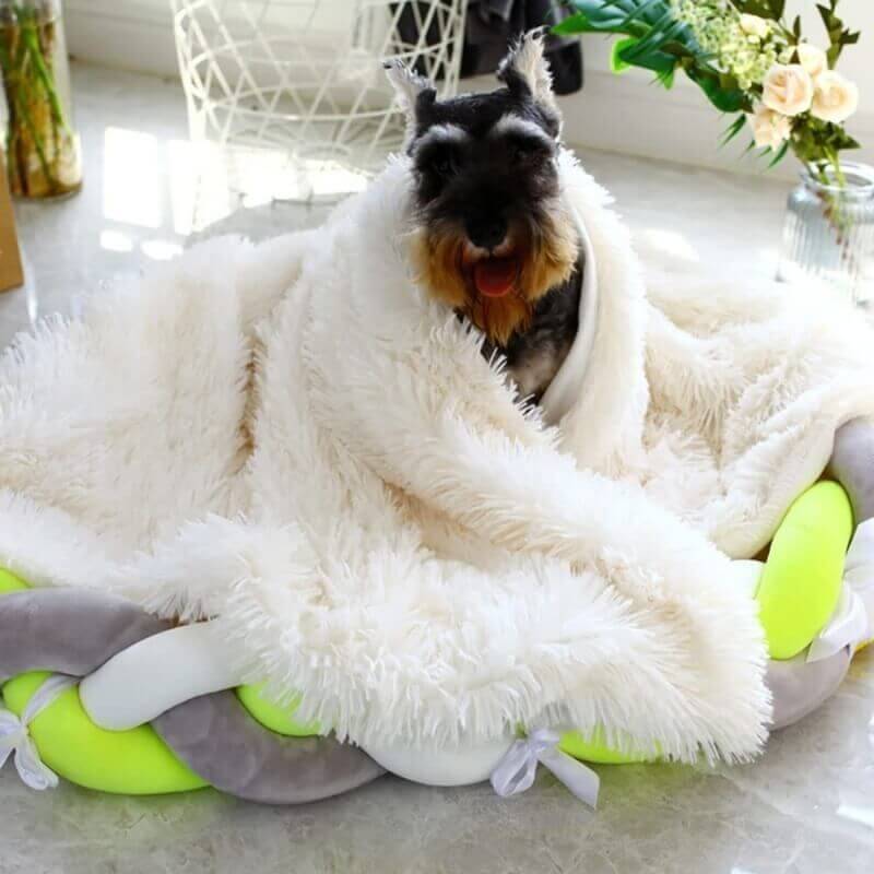MrFluffyFriend™ -  Beroligende Fluffy Kæledyrstæppe