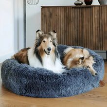 Indlæs billede til gallerivisning MrFluffyFriend™ – Verdens #1 Beroligende Donut Hundeseng
