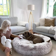 Indlæs billede til gallerivisning MrFluffyFriend™ – Verdens #1 Beroligende Donut Hundeseng
