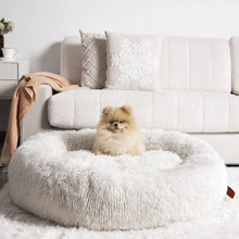 Indlæs billede til gallerivisning MrFluffyFriend™ – Verdens #1 Beroligende Donut Hundeseng
